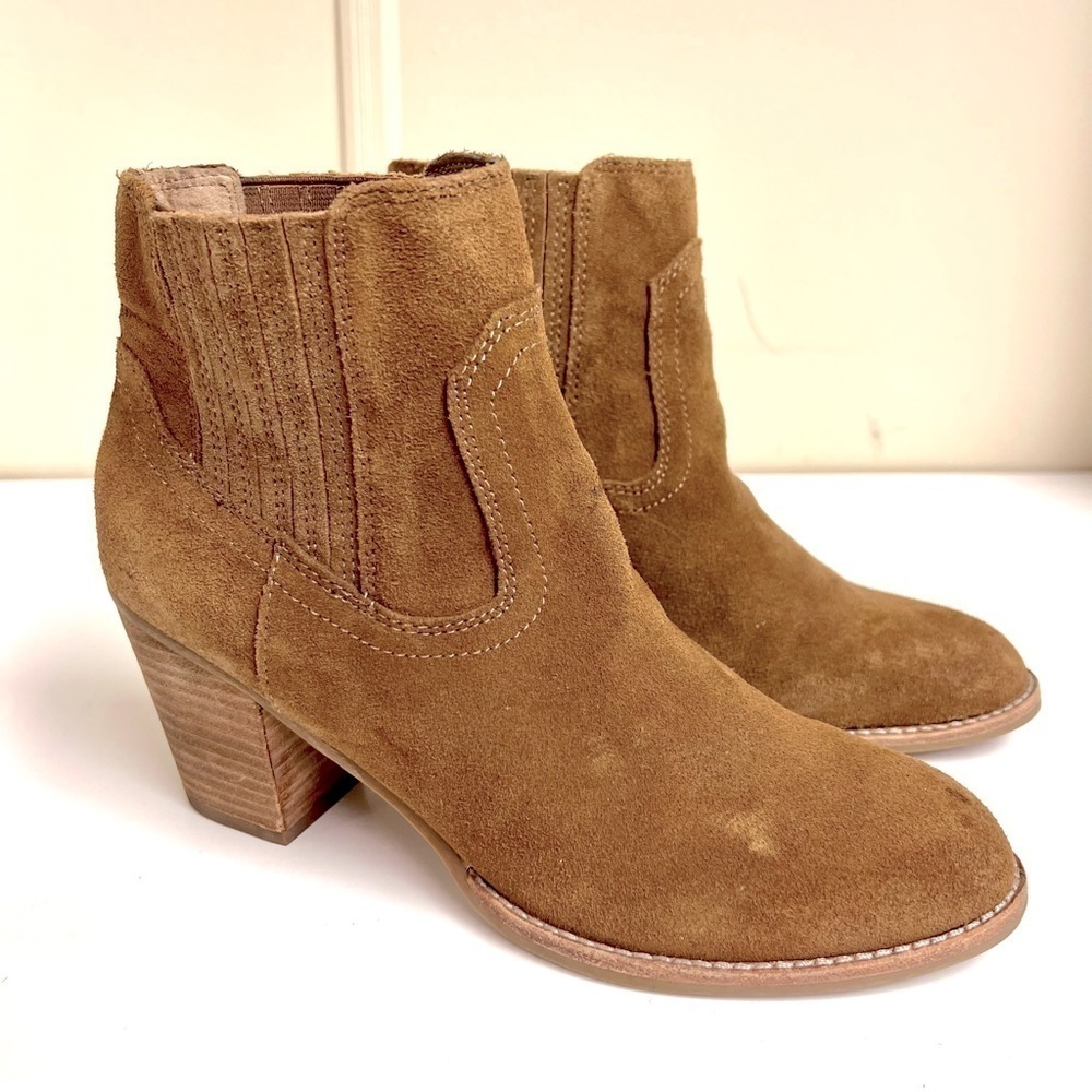 Dolce Vita Women's Jenna Boot, Dark Saddle, 7 M US western